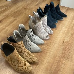 5 pair of 7.5/8 booties
